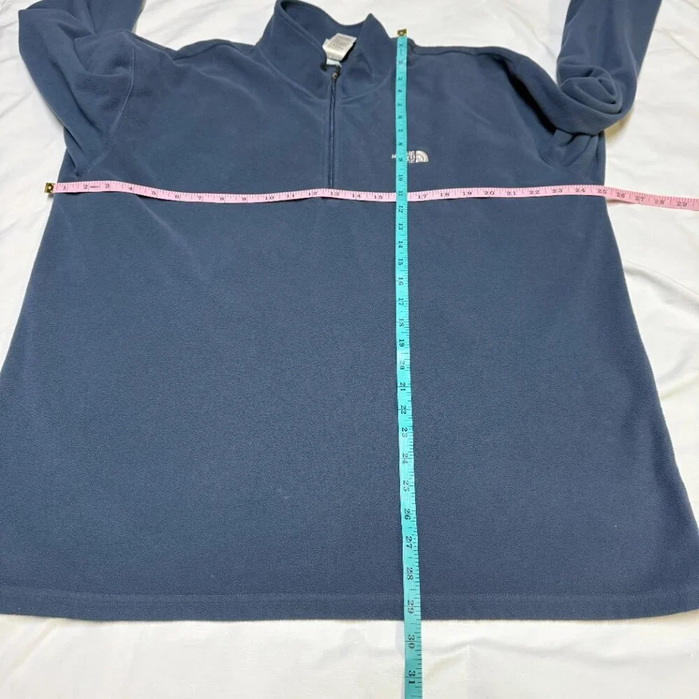 The North Face Men’s XL‎ TKA 100 Fleece 1/4 Zip Pullover Navy EUC